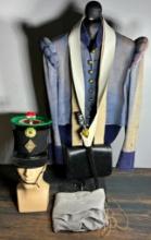 Vintage Uniform Worn In the Movie" The Alamo" with COA