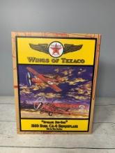 Wings of Texaco Die-Cast metal coin bank; 1929 Buel CA-6 Sesquiplane Spokane Sun God
