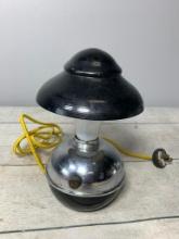 Vintage Chase Metal Works Chrome Art Deco Glow Lamp Designer Ruth Gerth 1930's