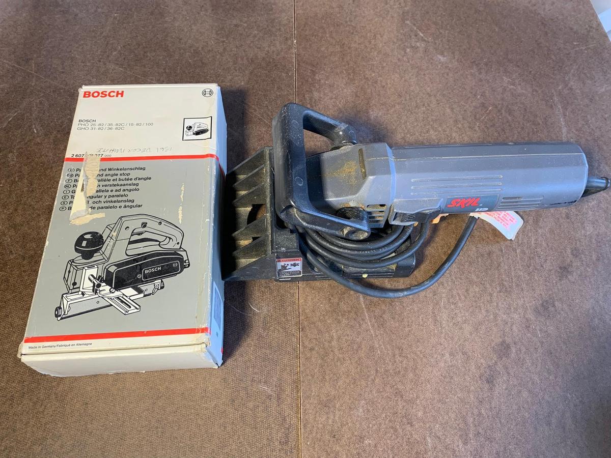 SKil Biscuit Joiner and Bosch Planer