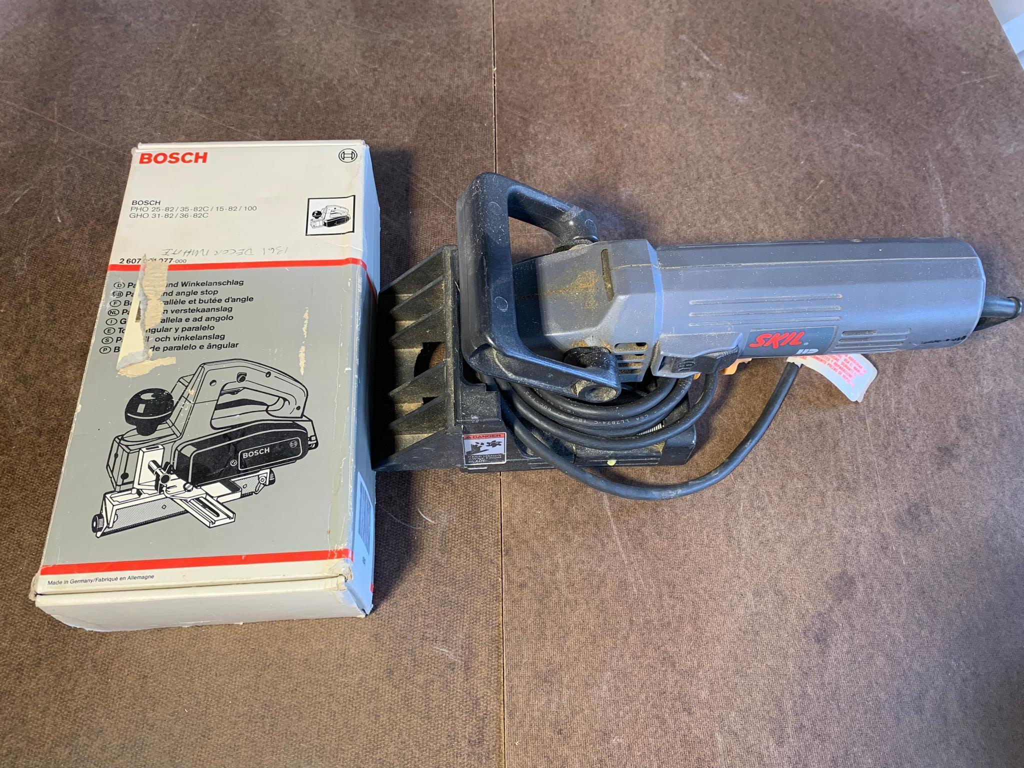 SKil Biscuit Joiner and Bosch Planer