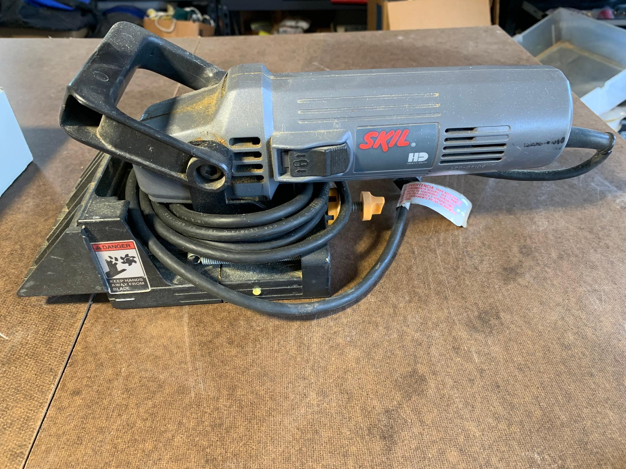 SKil Biscuit Joiner and Bosch Planer