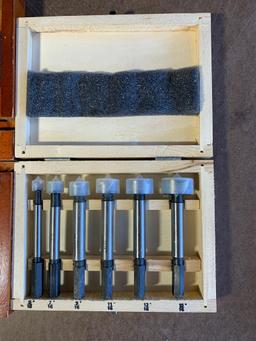 Forstner Woodworking Drill Bit Set and Columbian Forstner Drill Bit Set