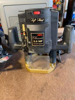 Skil Circular Saw with Case and Skil Classic Router with Case