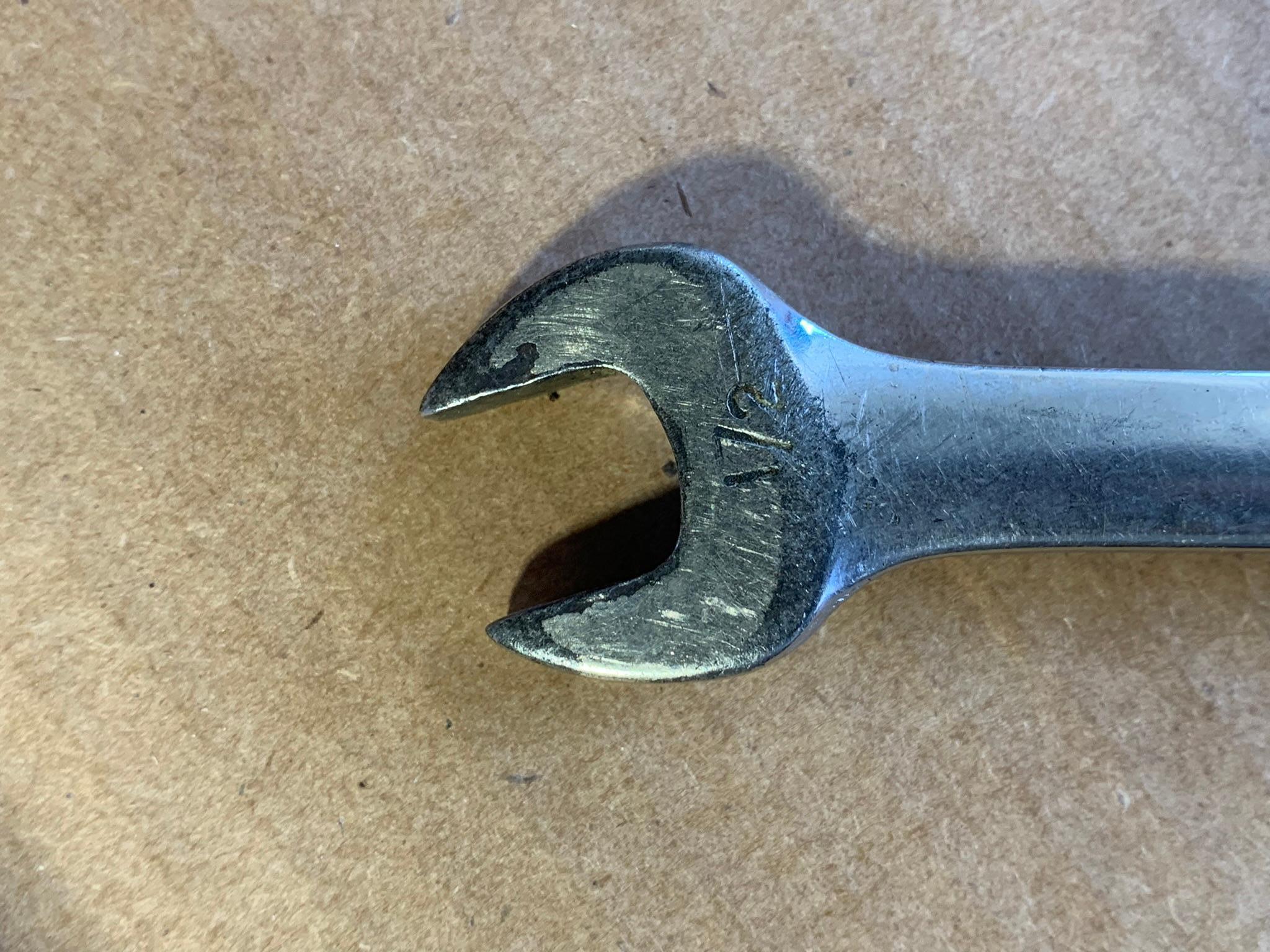 Group of Tools - Snap-On Combination Wrench and Other Assorted Wrenches