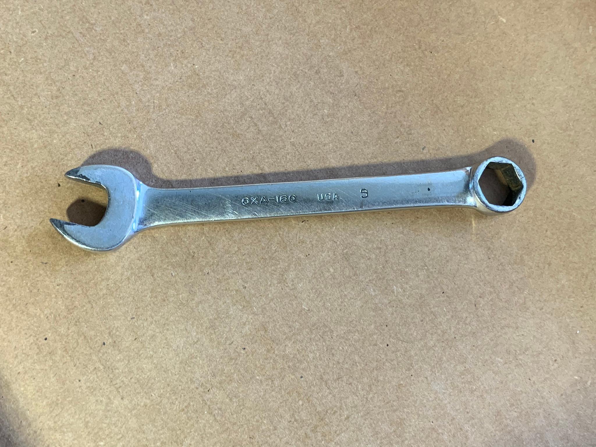 Group of Tools - Snap-On Combination Wrench and Other Assorted Wrenches