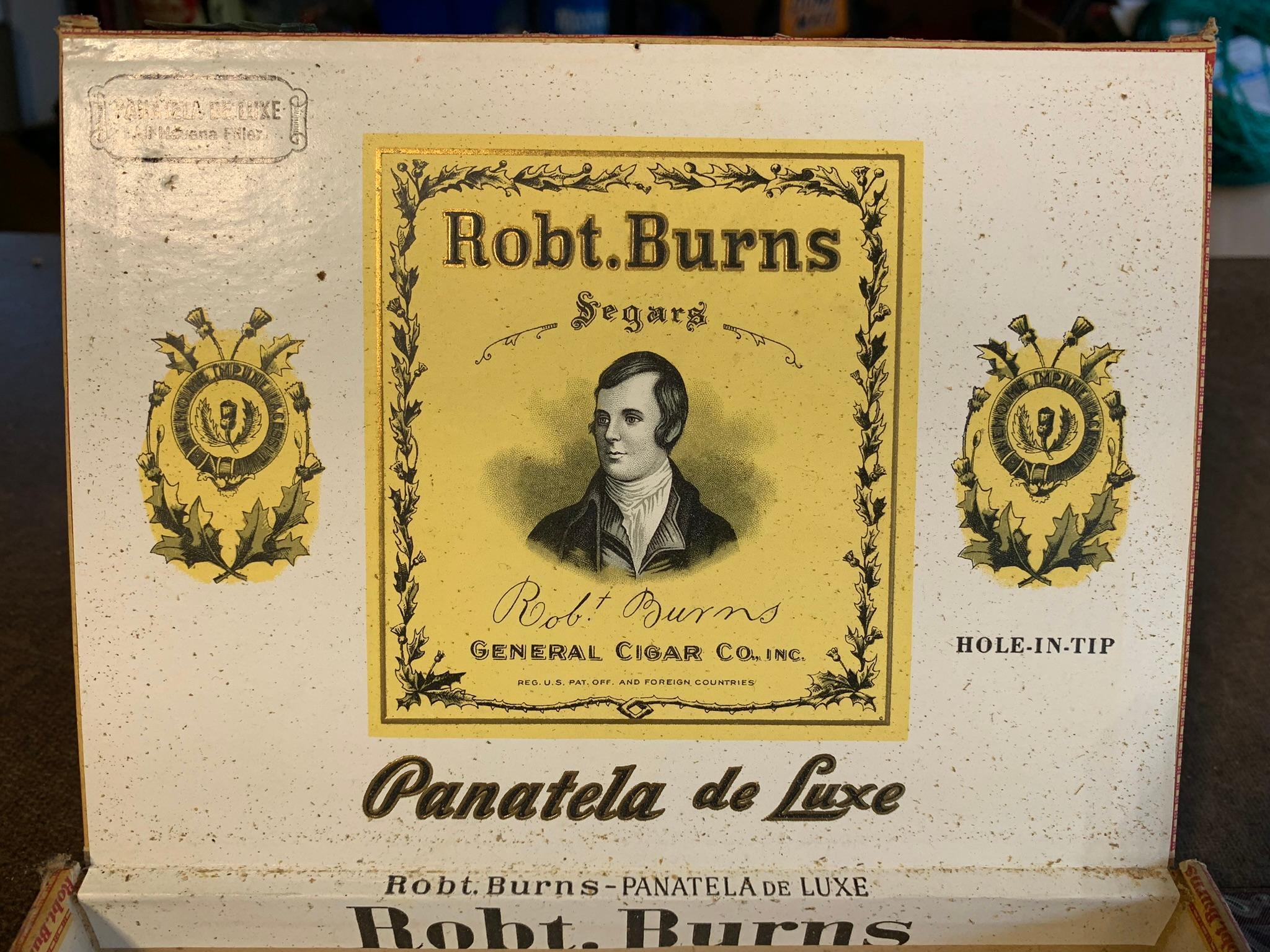 Robert Burns Cigar Box & Router Bits