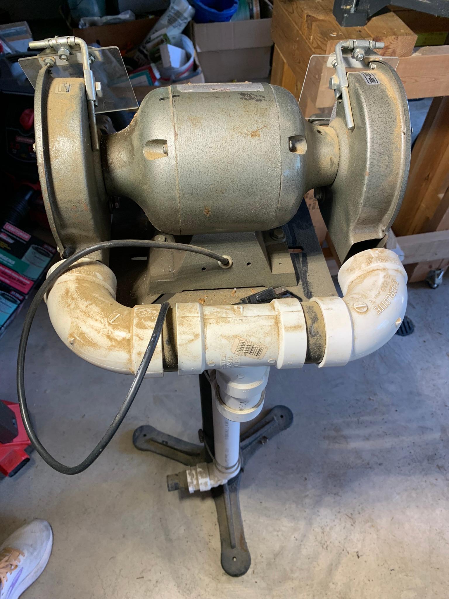 KTS Tools Bench Grinder with Stand
