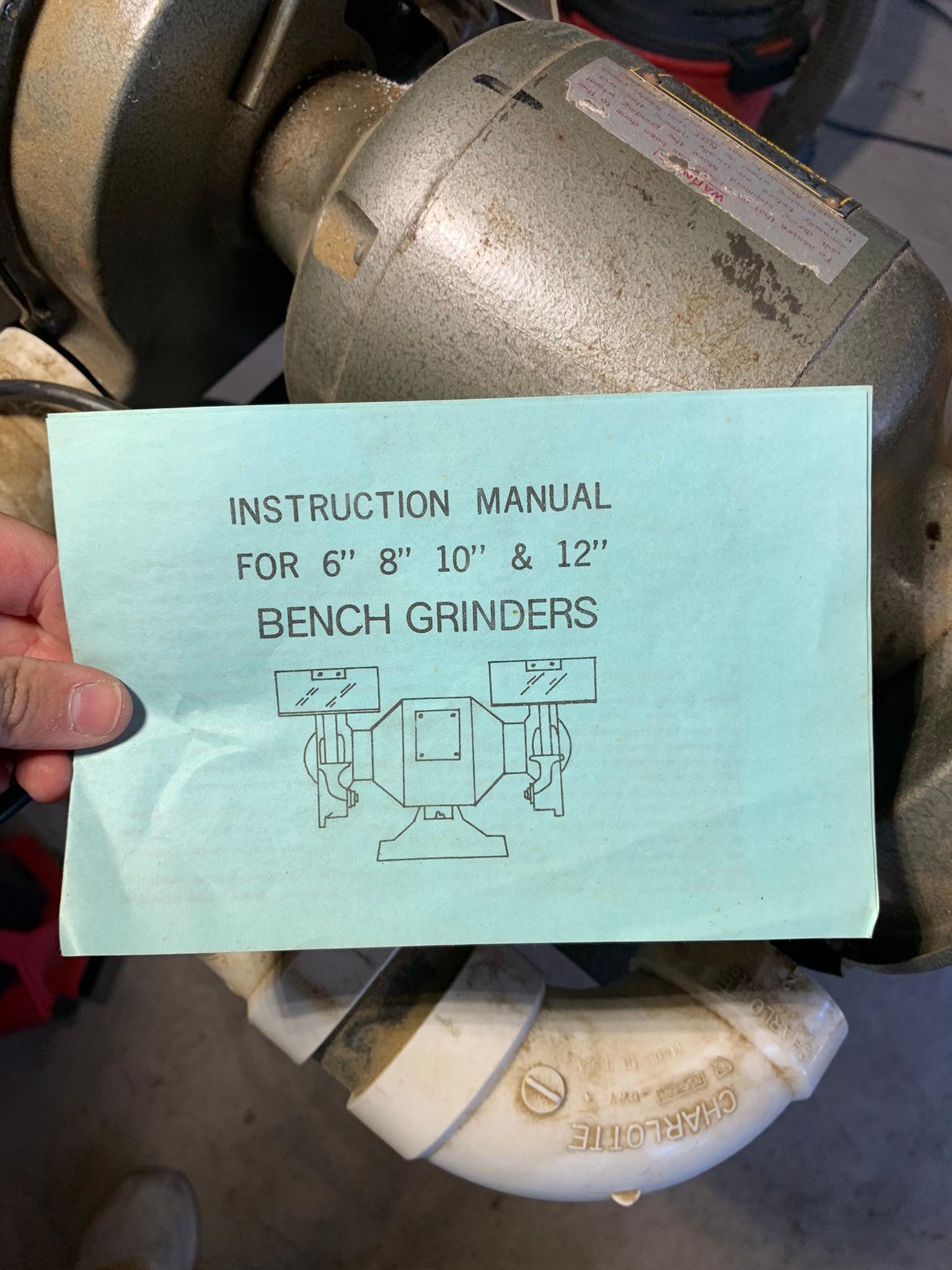 KTS Tools Bench Grinder with Stand