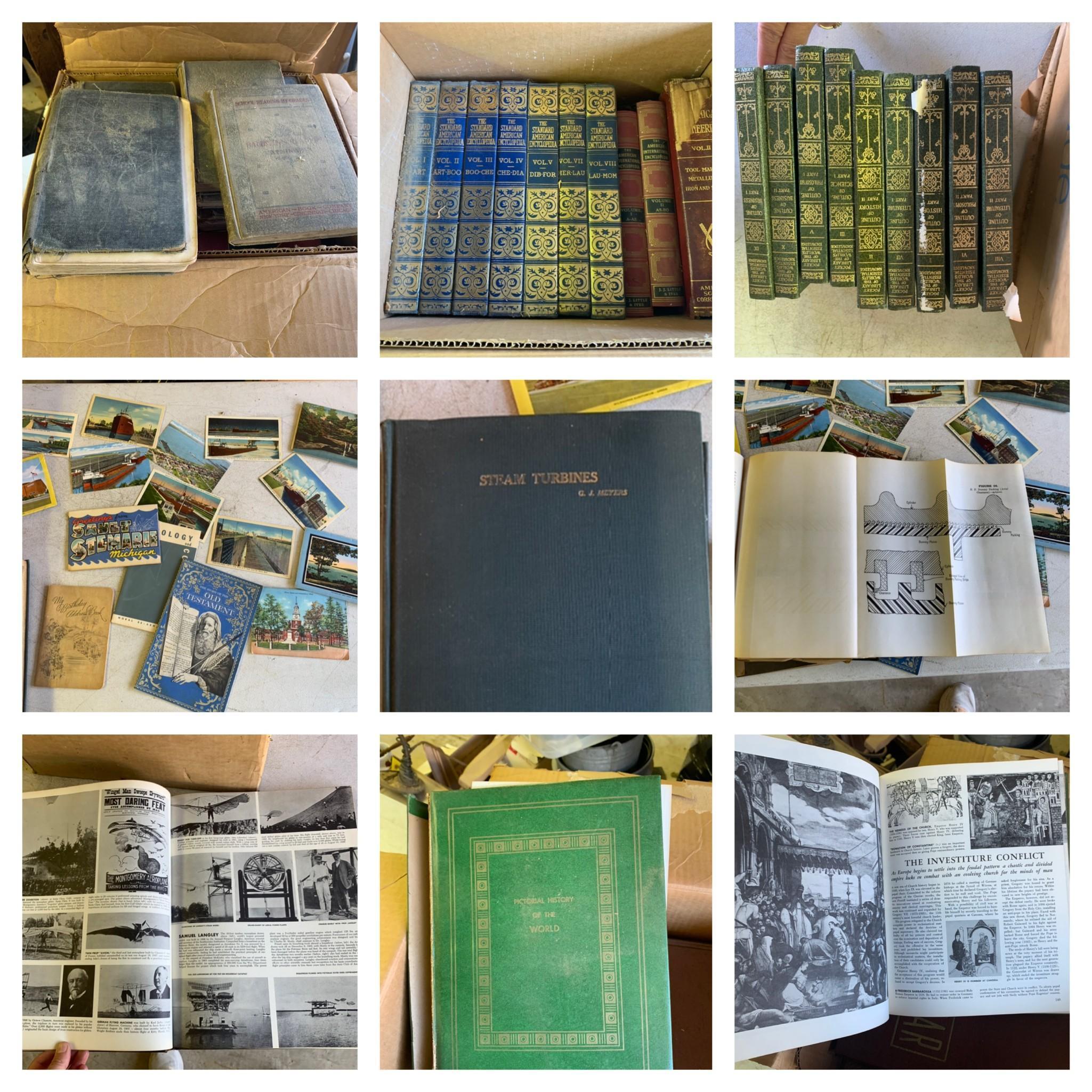 Group of Vintage Books
