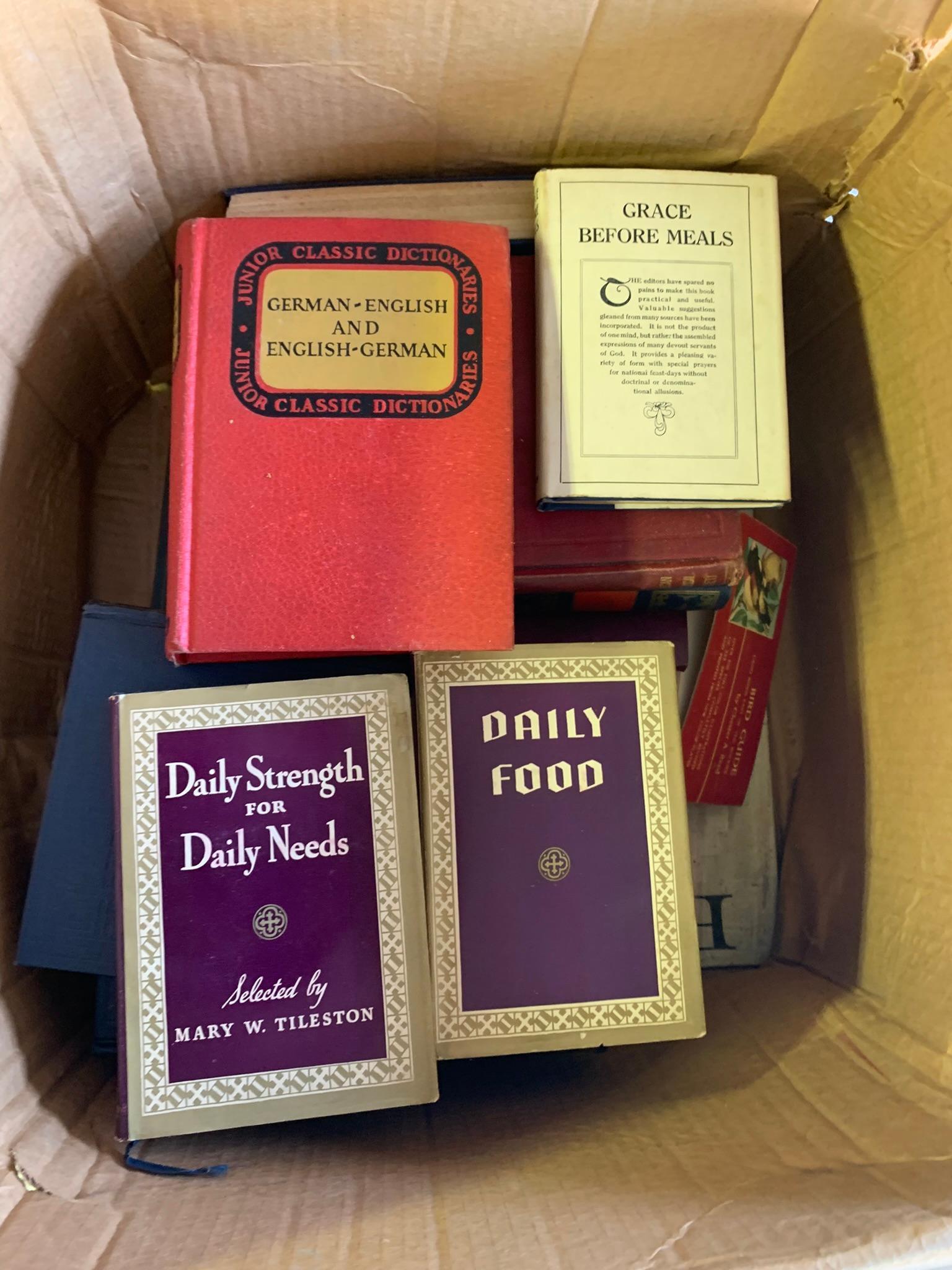 Group of Vintage Books