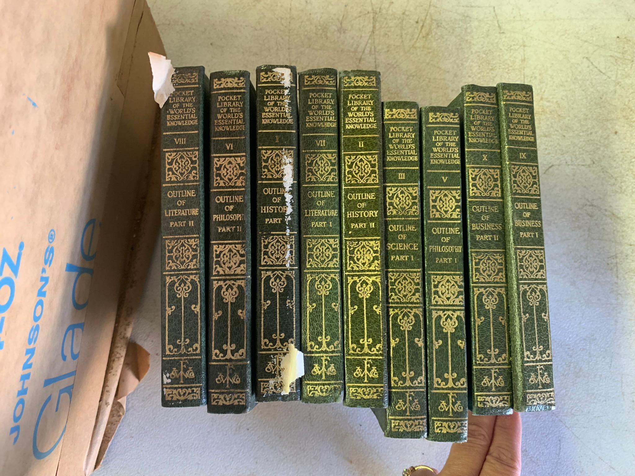 Group of Vintage Books