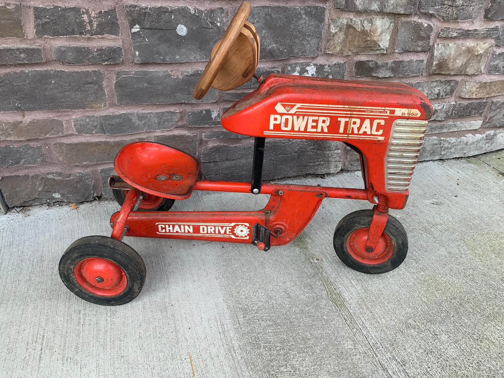 Power Trac B502 Model Chain Drive Pedal Tractor