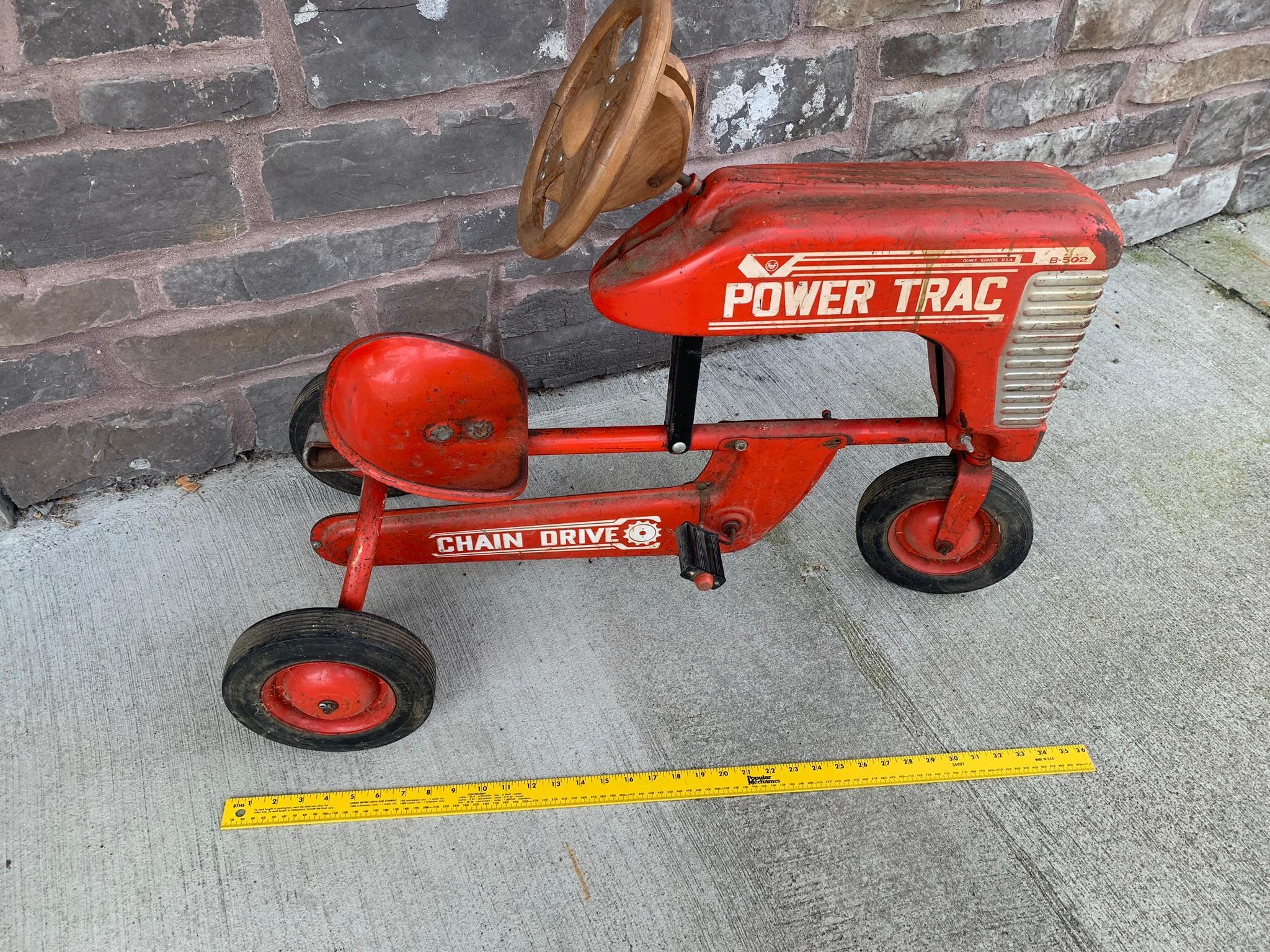Power Trac B502 Model Chain Drive Pedal Tractor