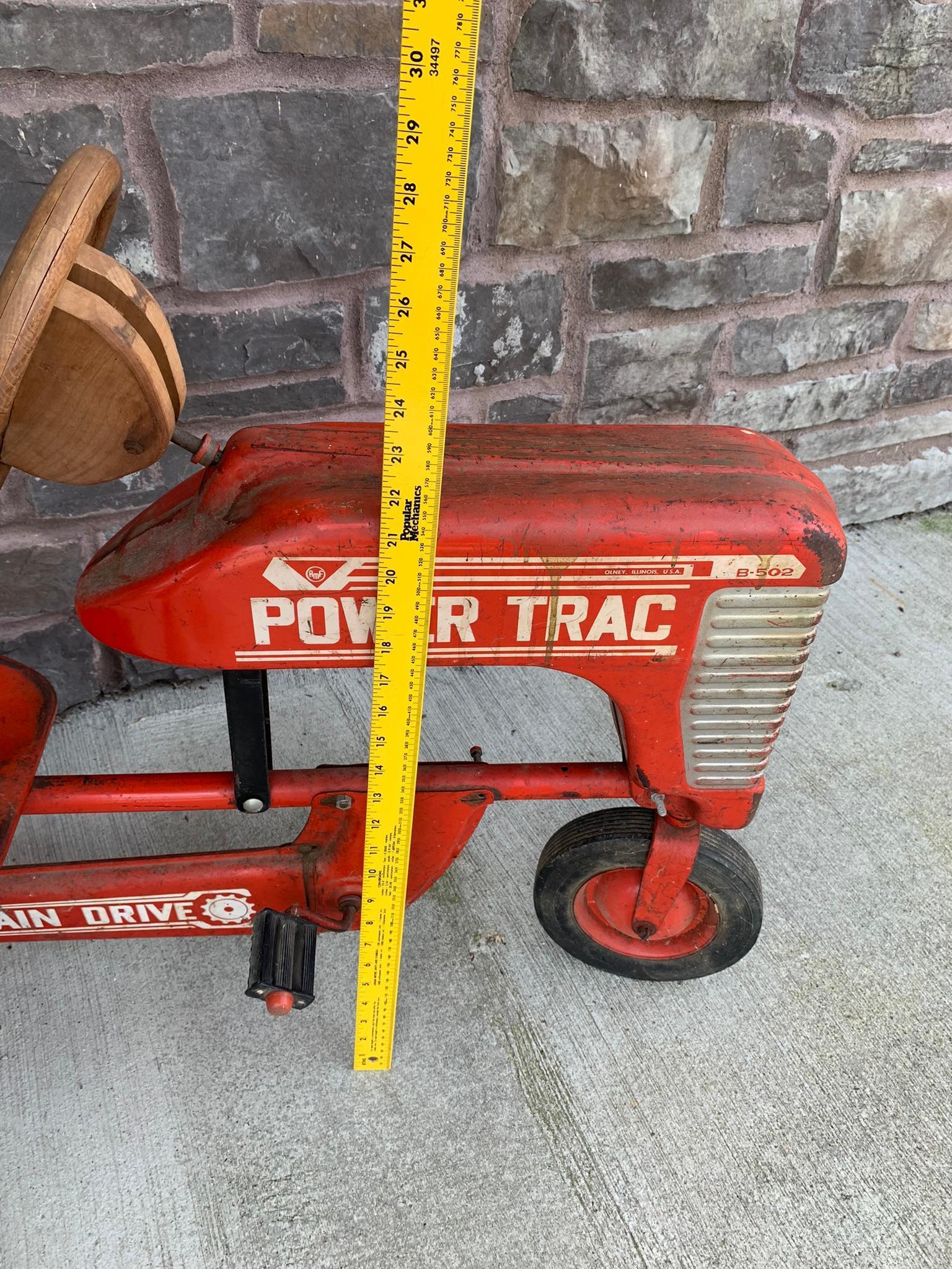 Power Trac B502 Model Chain Drive Pedal Tractor