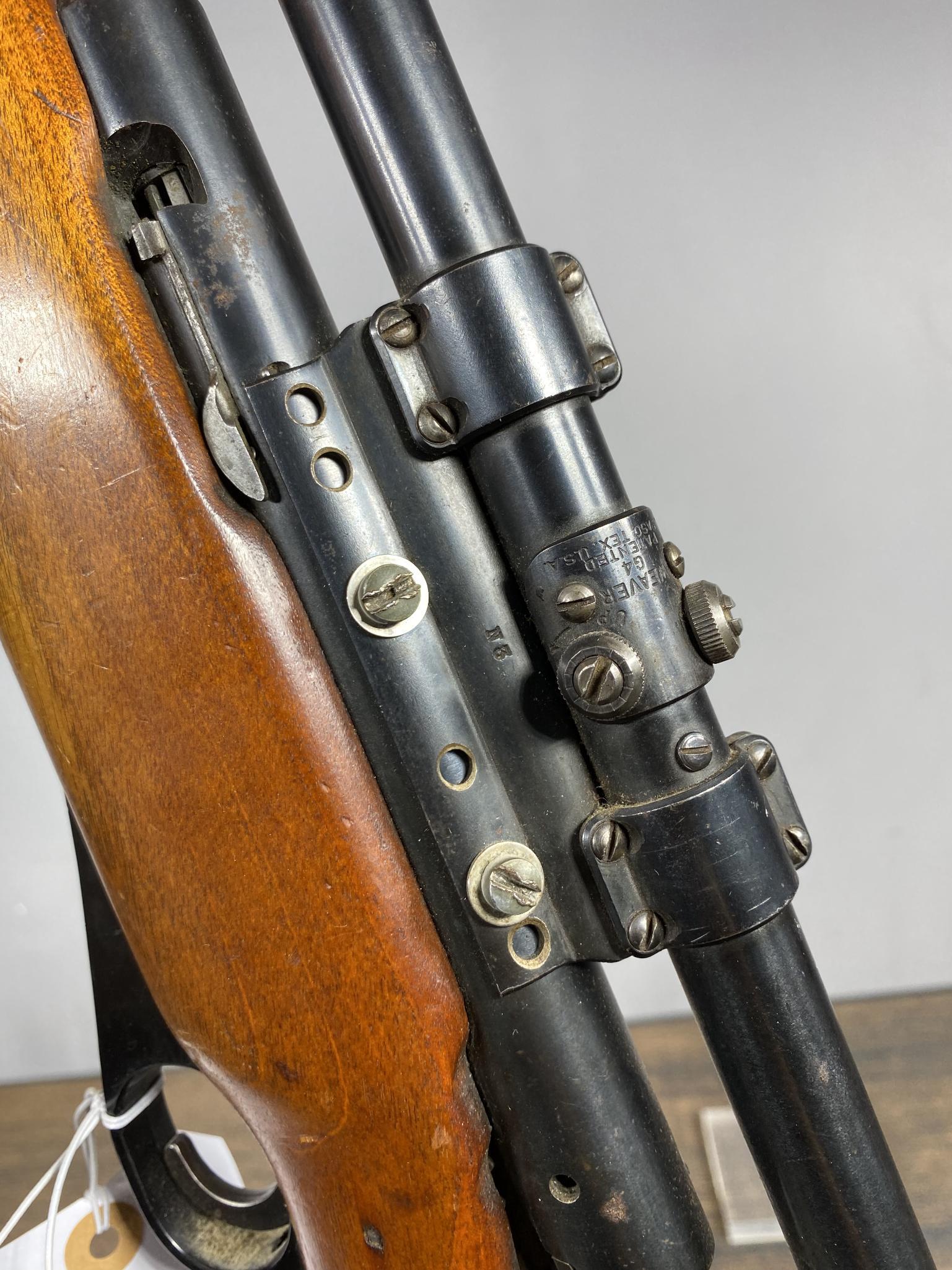 ** Mossberg Model 51M(b) 22 Cal Rifle w/Weaver Scope