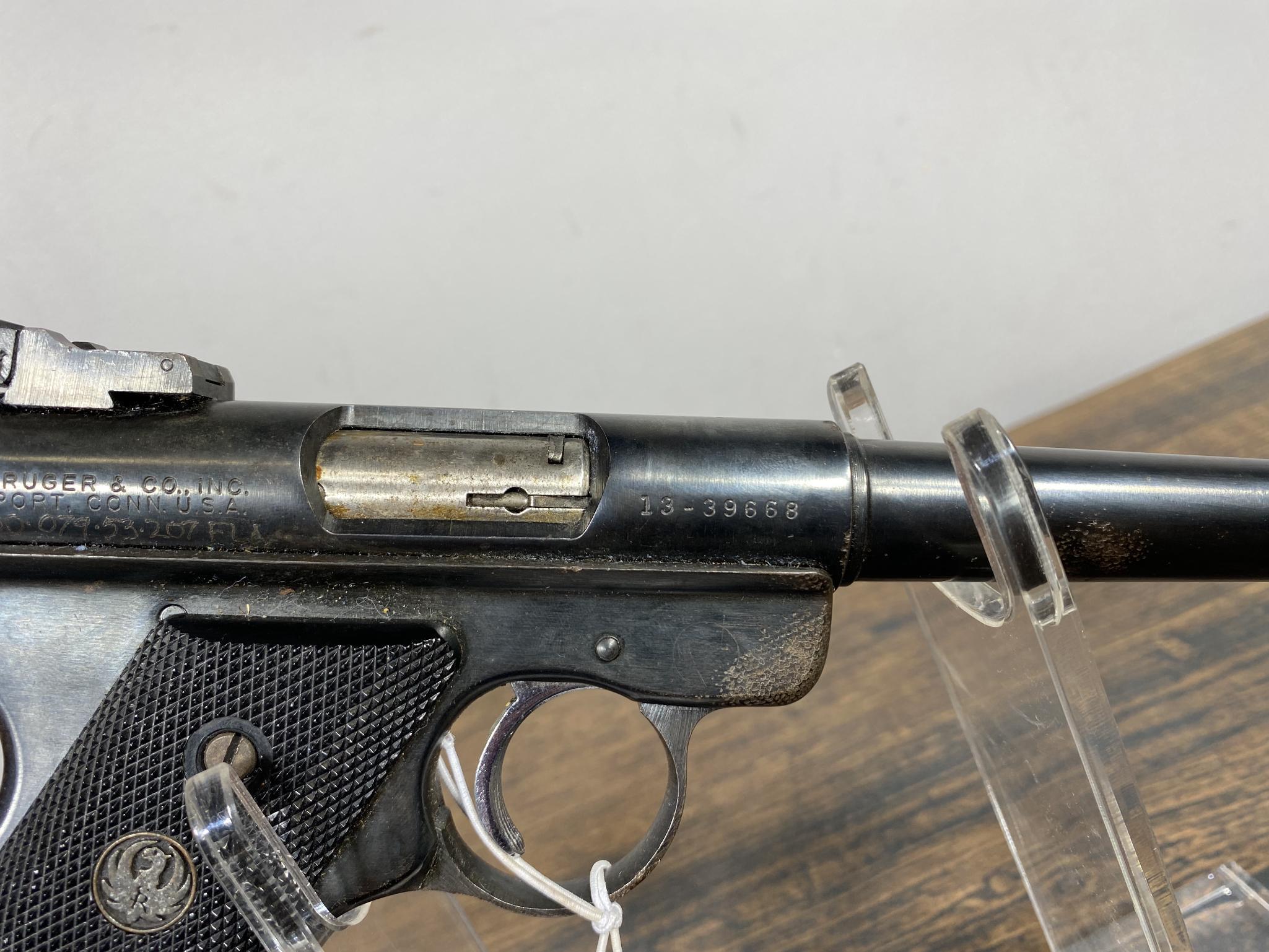** Ruger Mark I 22 LR Target Plinker Pistol Semi Auto