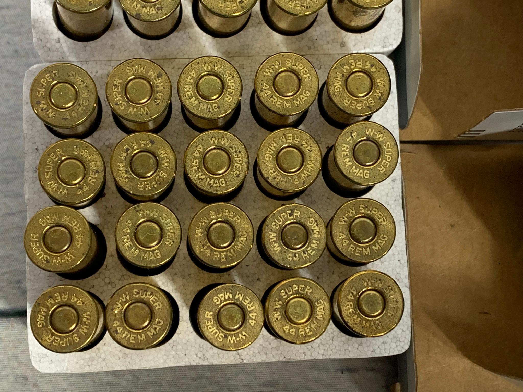 A Group Lot of Ammunition 44 rem mag, 45 colt