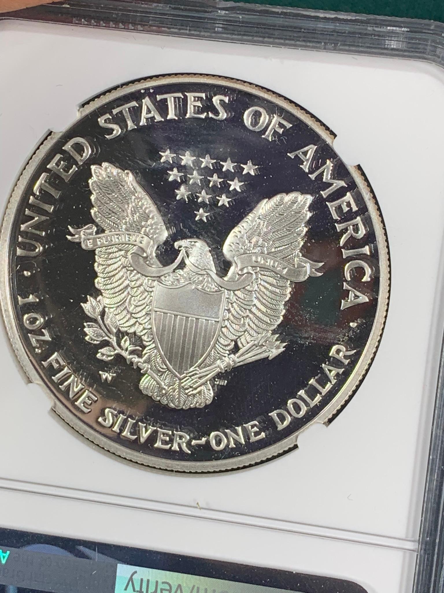 Group Lot of 5 Silver Dollar Coins