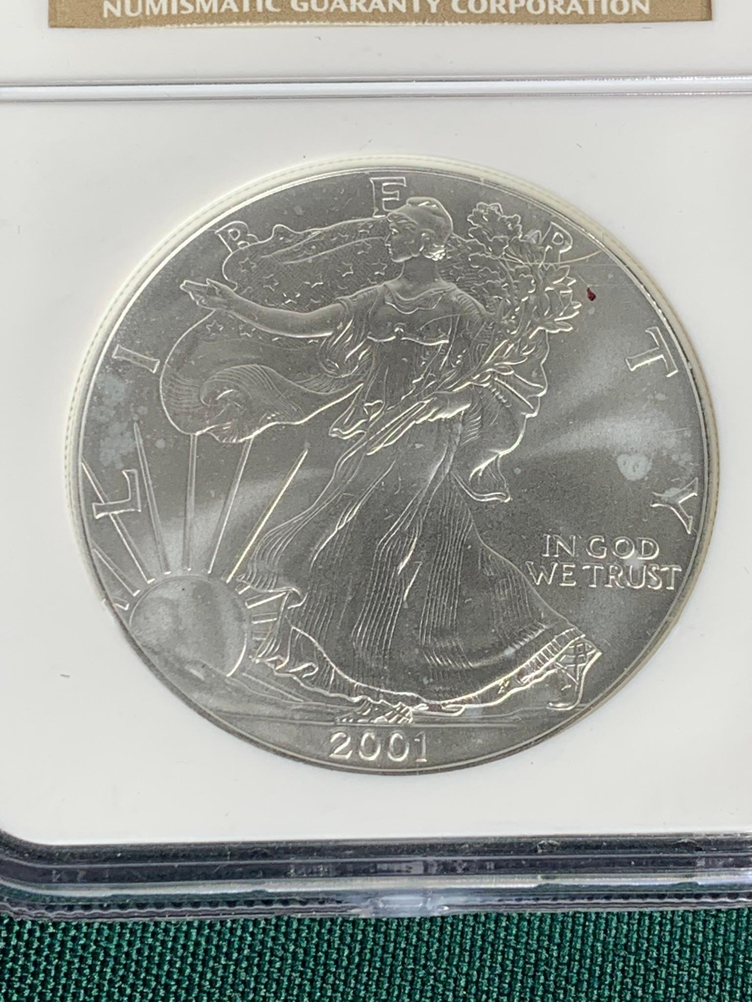 Group Lot of 5 Silver Dollar Coins