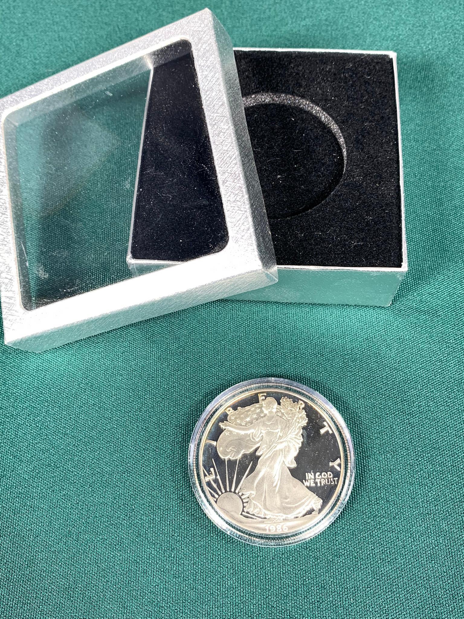 Group Lot of 5 Silver Dollar Coins