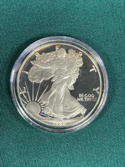 Group Lot of 5 Silver Dollar Coins