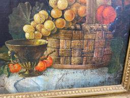 Still Life with Flowers, oil on canvas, 18th c.