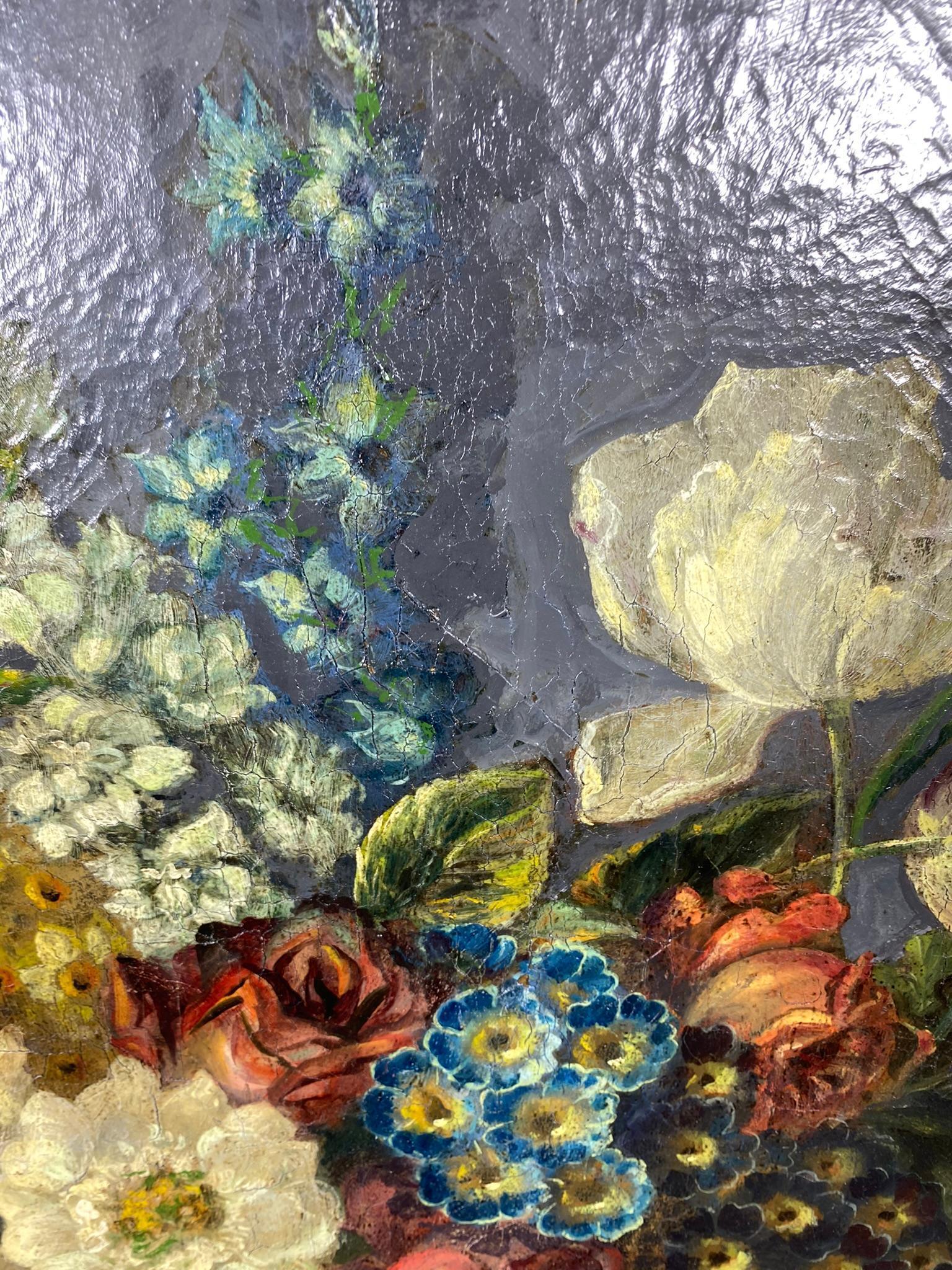 Still Life With Flowers, 18th Century, Oil on Canvas