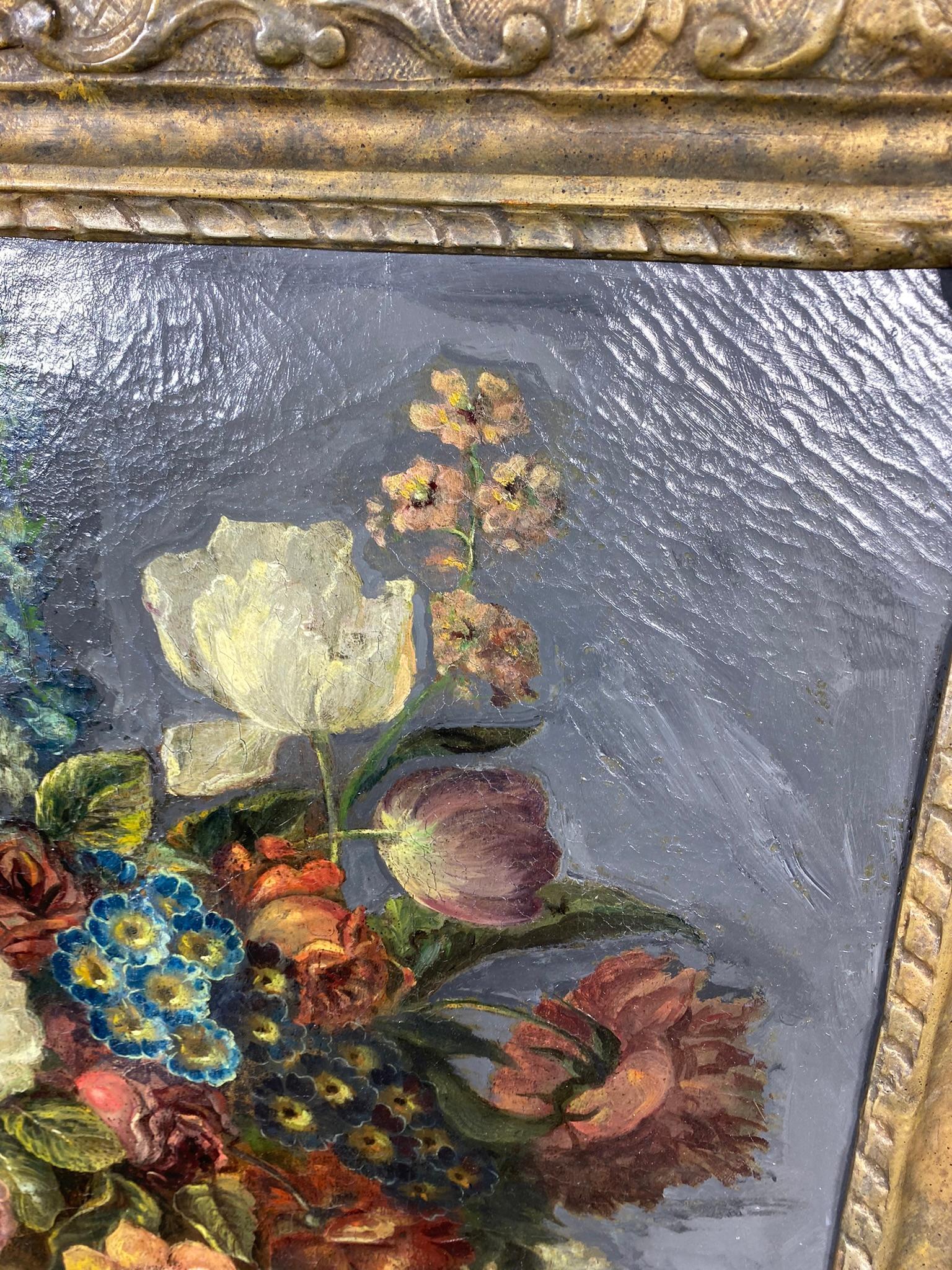 Still Life With Flowers, 18th Century, Oil on Canvas