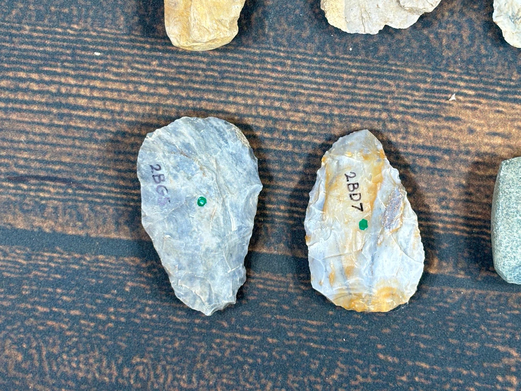 Group of Native American Stone Tools