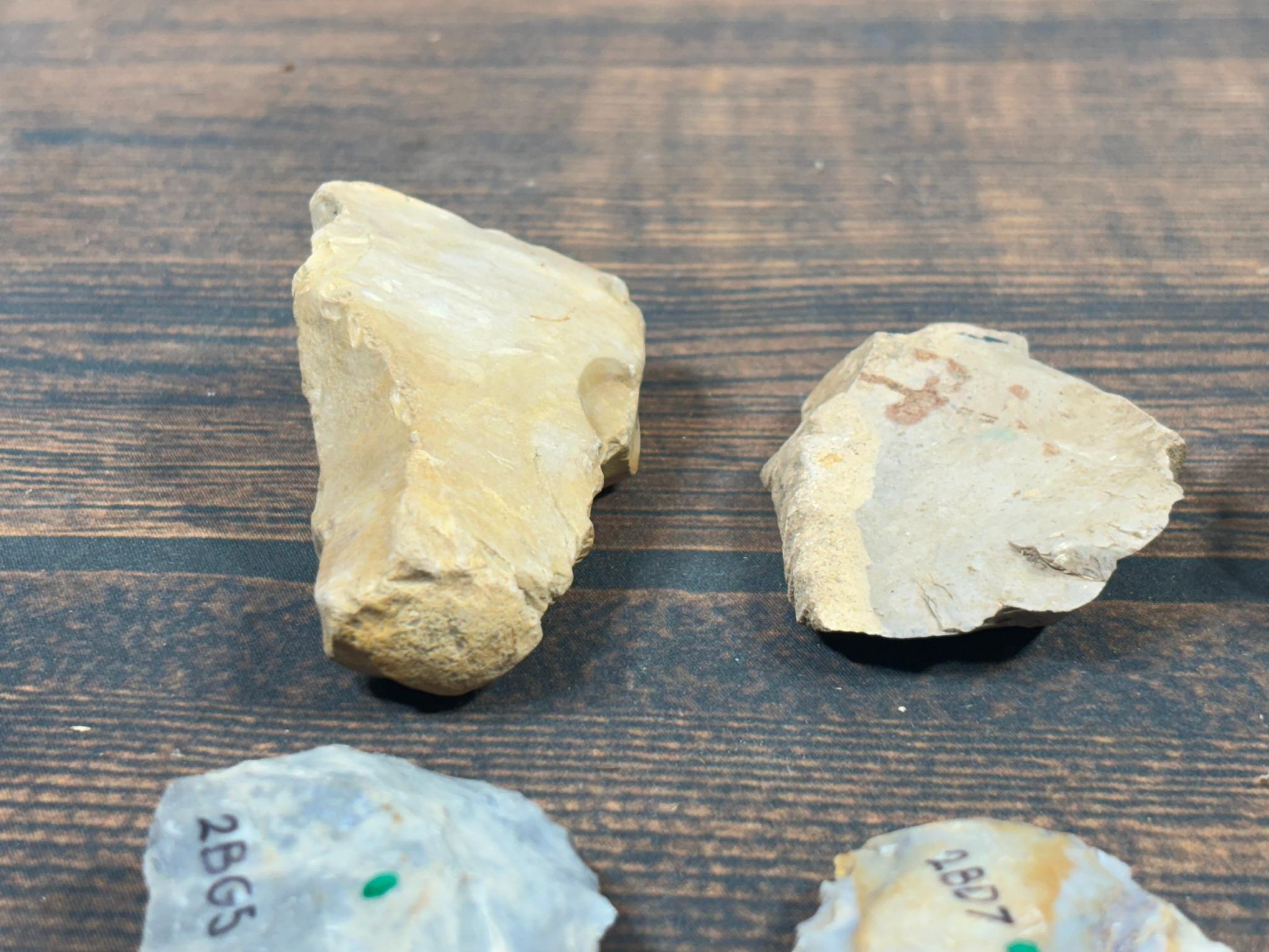 Group of Native American Stone Tools