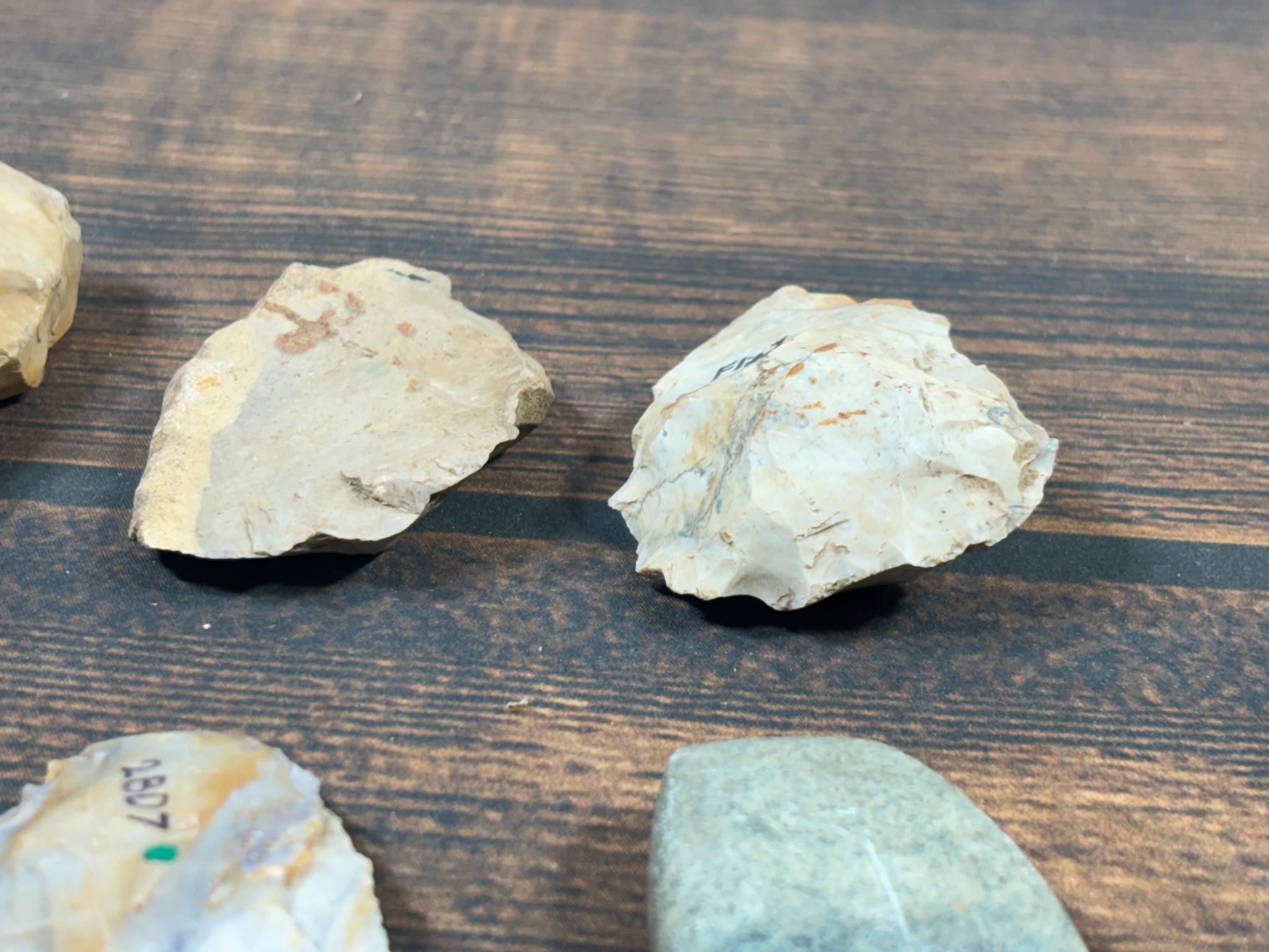 Group of Native American Stone Tools
