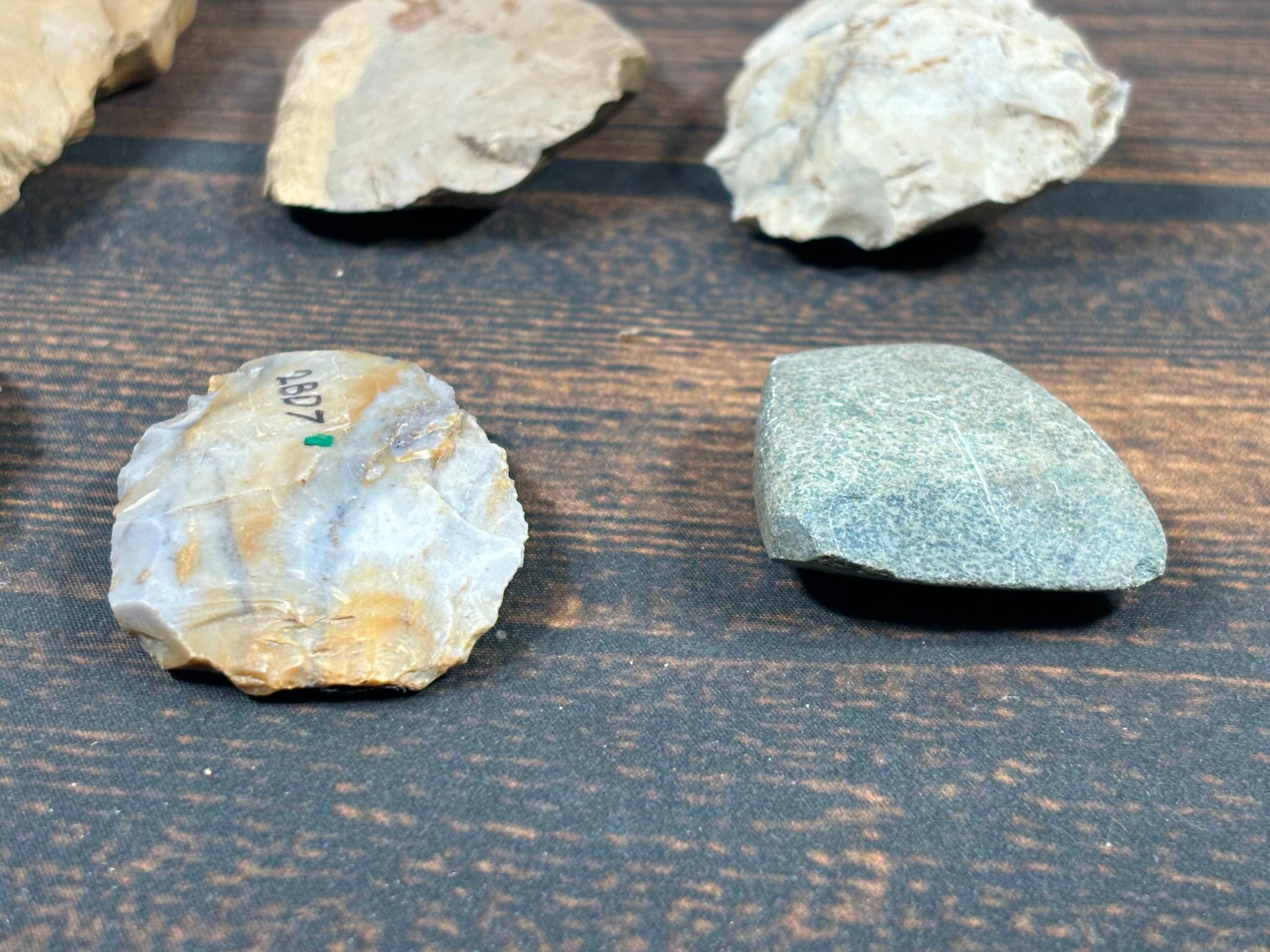 Group of Native American Stone Tools