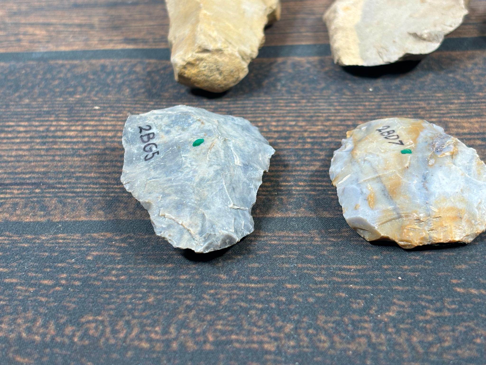 Group of Native American Stone Tools