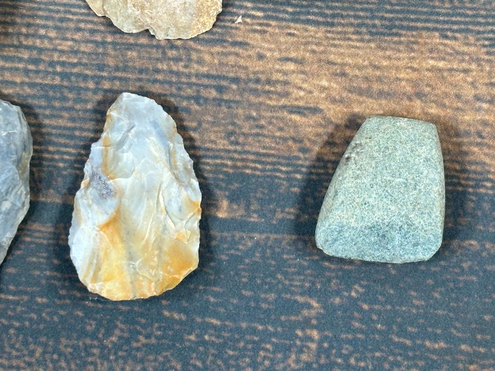 Group of Native American Stone Tools