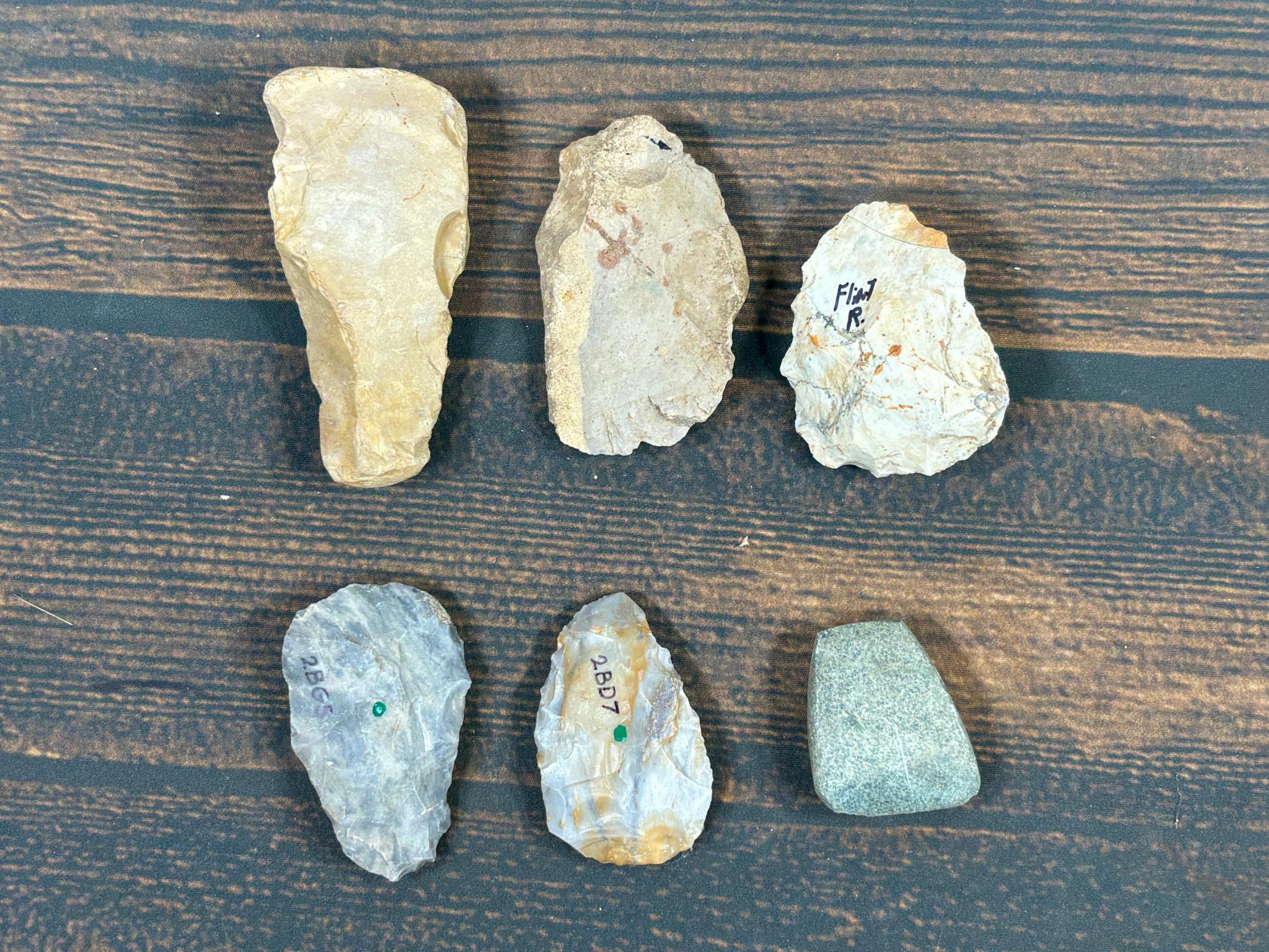 Group of Native American Stone Tools
