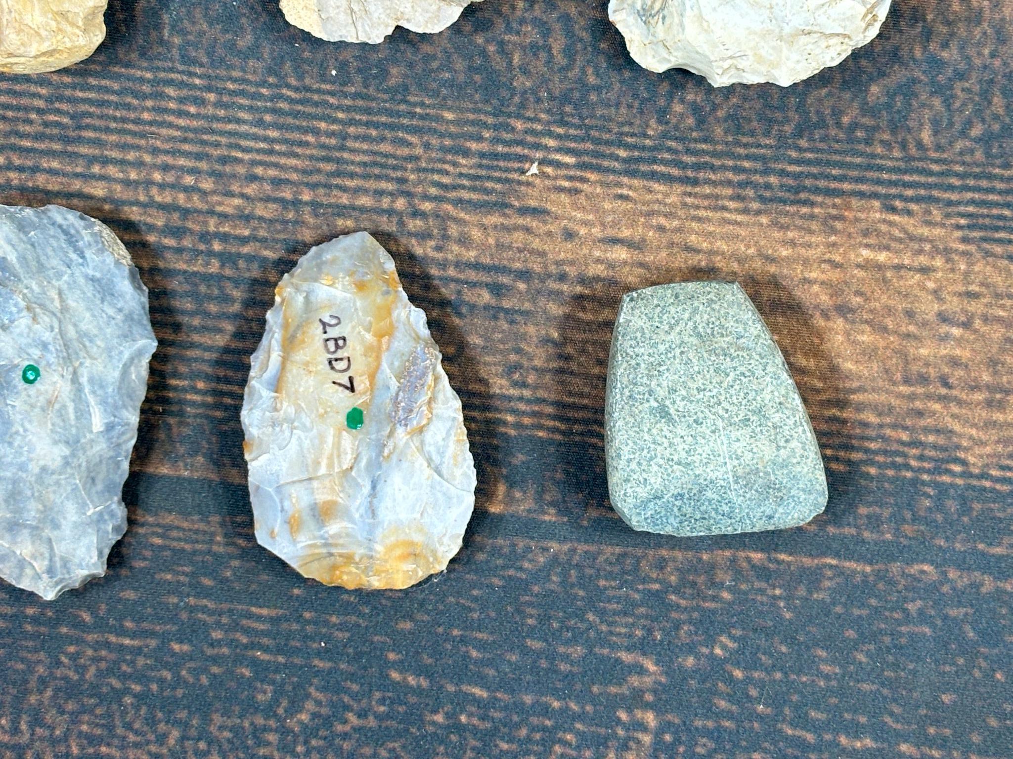 Group of Native American Stone Tools