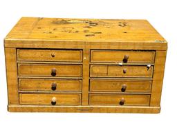 Antique National Cash Register 8 Drawer Cash Register Base