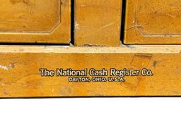 Antique National Cash Register 8 Drawer Cash Register Base