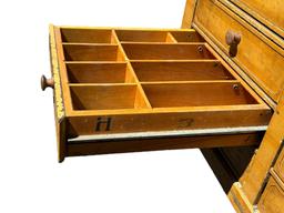 Antique National Cash Register 8 Drawer Cash Register Base