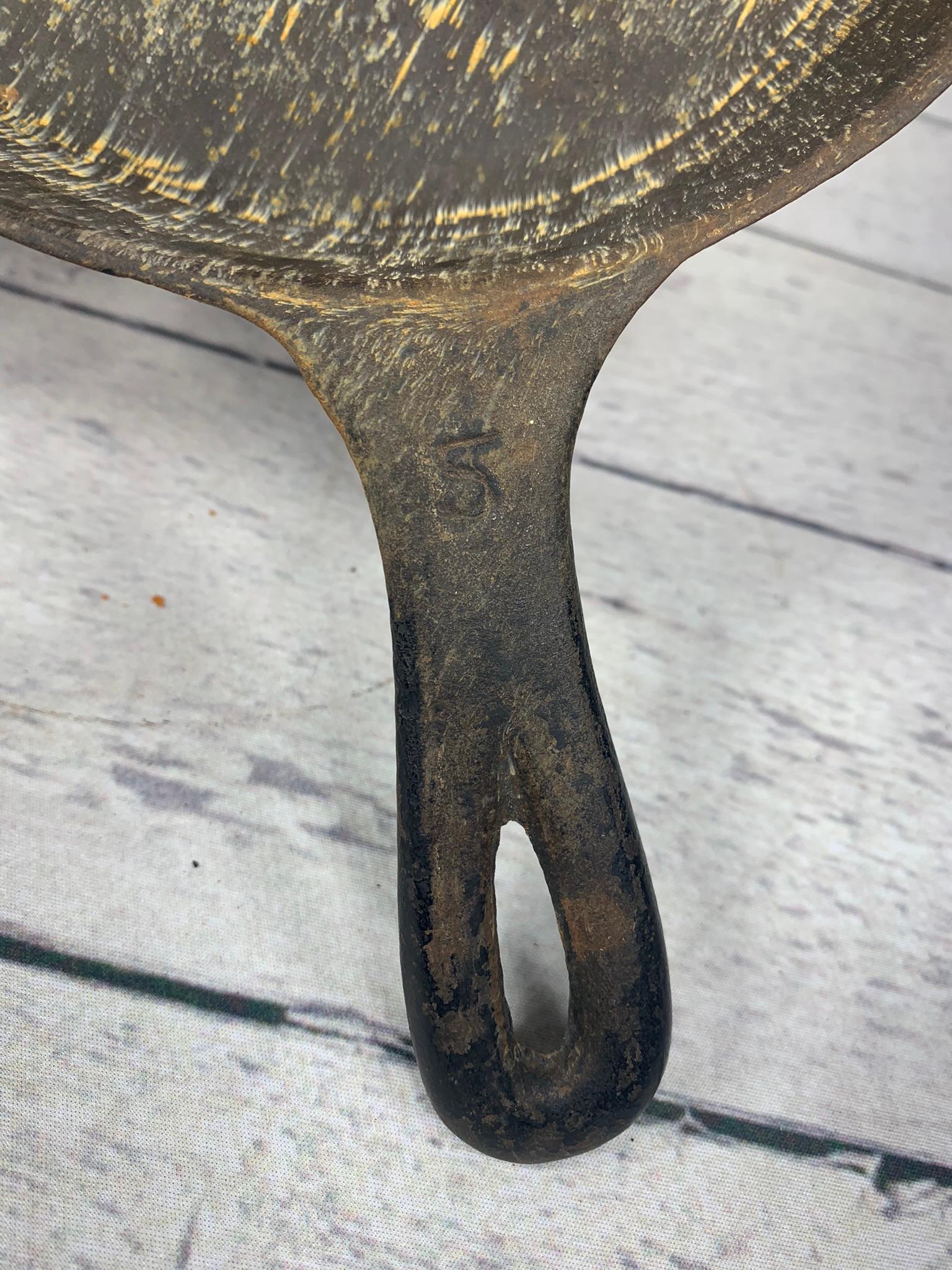Group of Three Vintage Martin Cast Iron Skillets