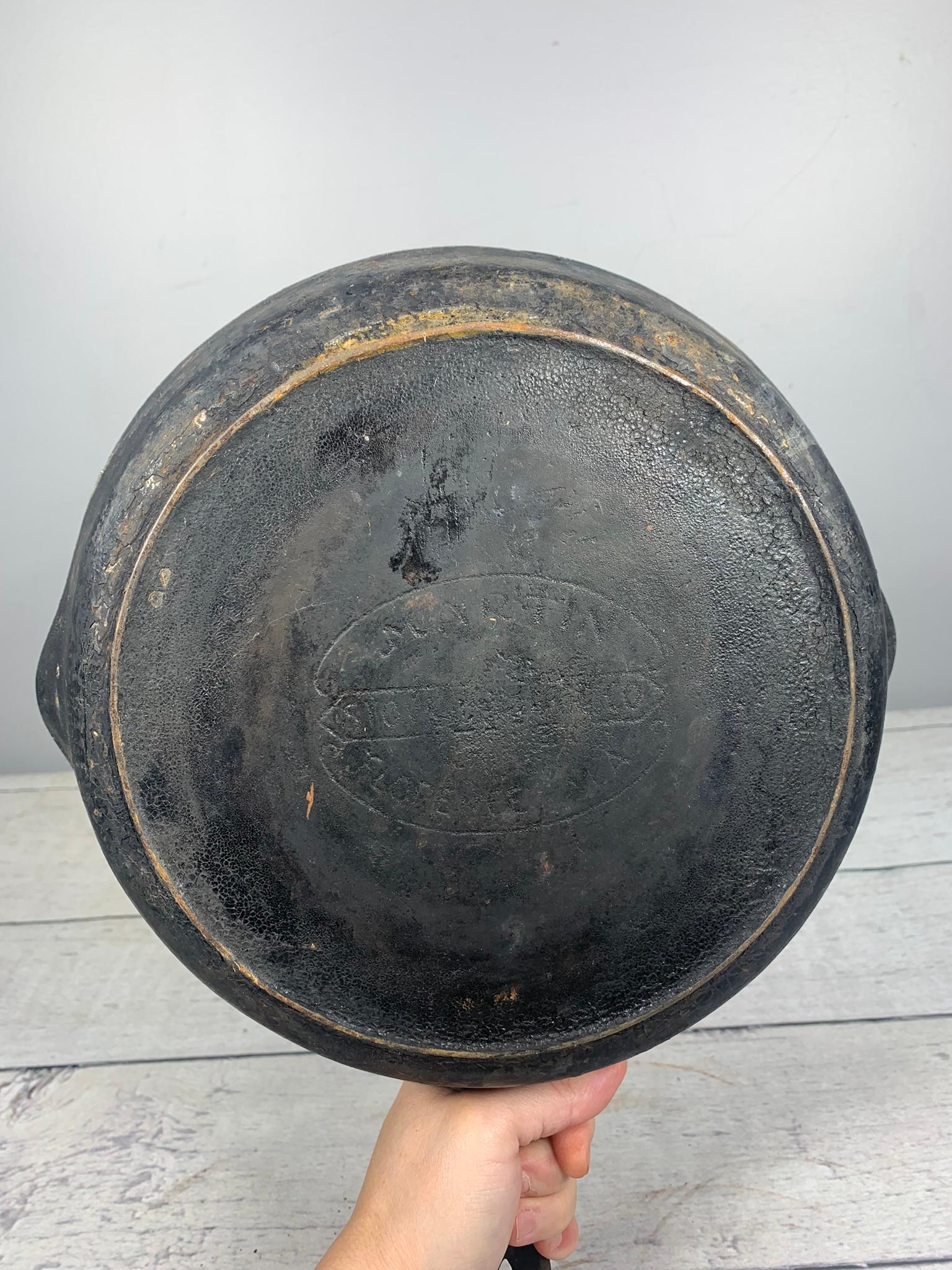 Group of Three Vintage Martin Cast Iron Skillets
