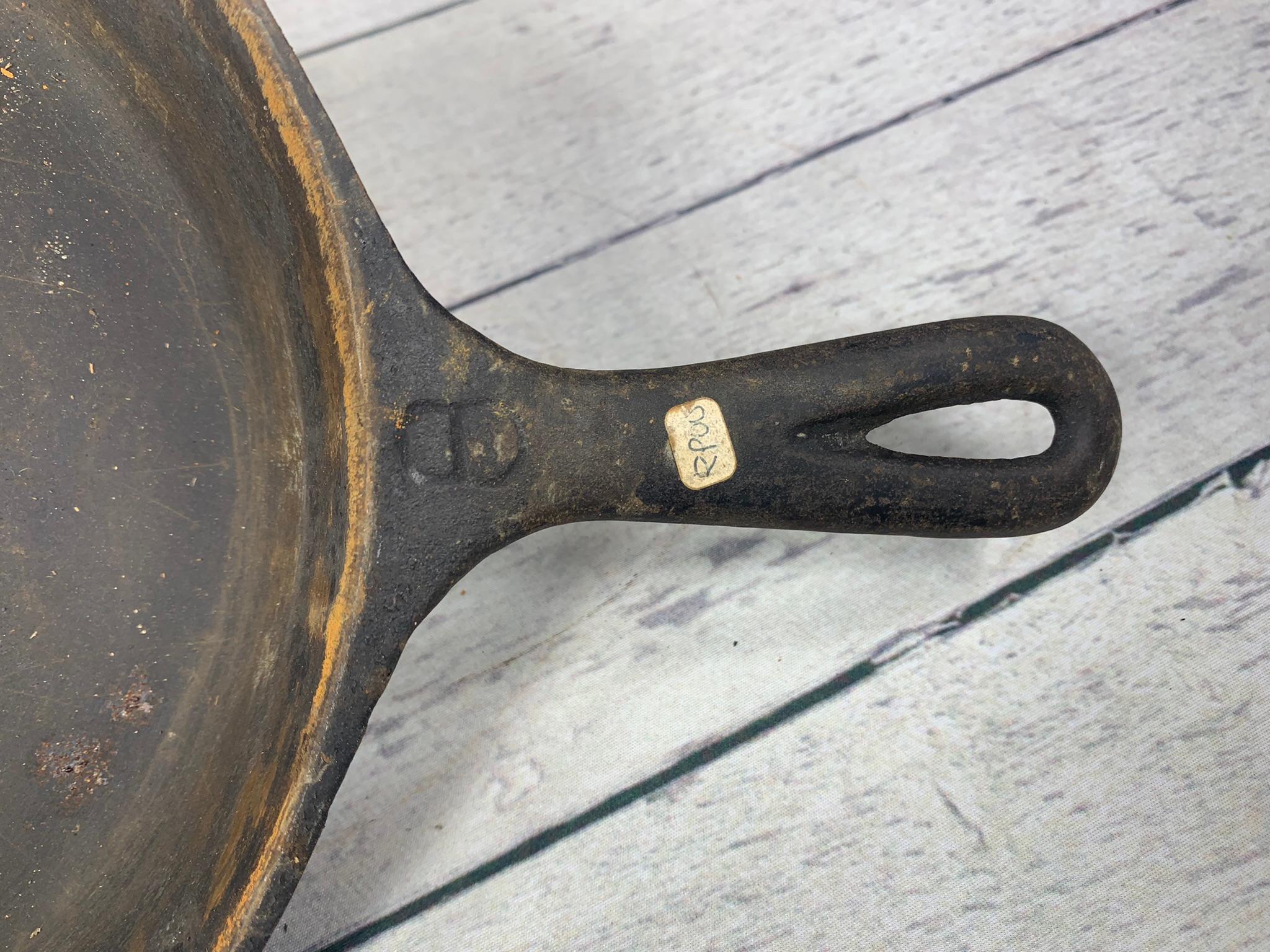 Group of Three Vintage Martin Cast Iron Skillets