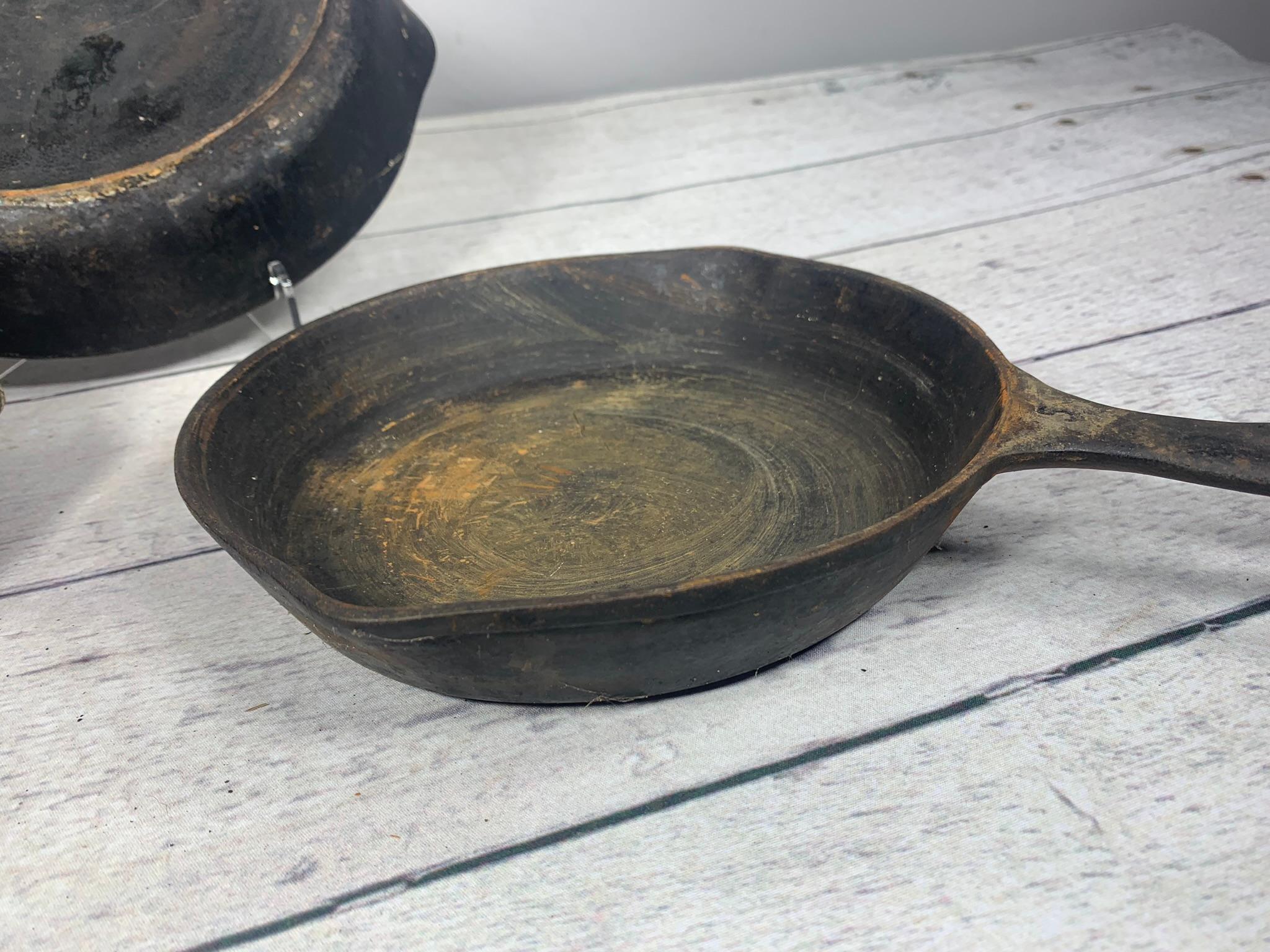 Group of Three Vintage Martin Cast Iron Skillets