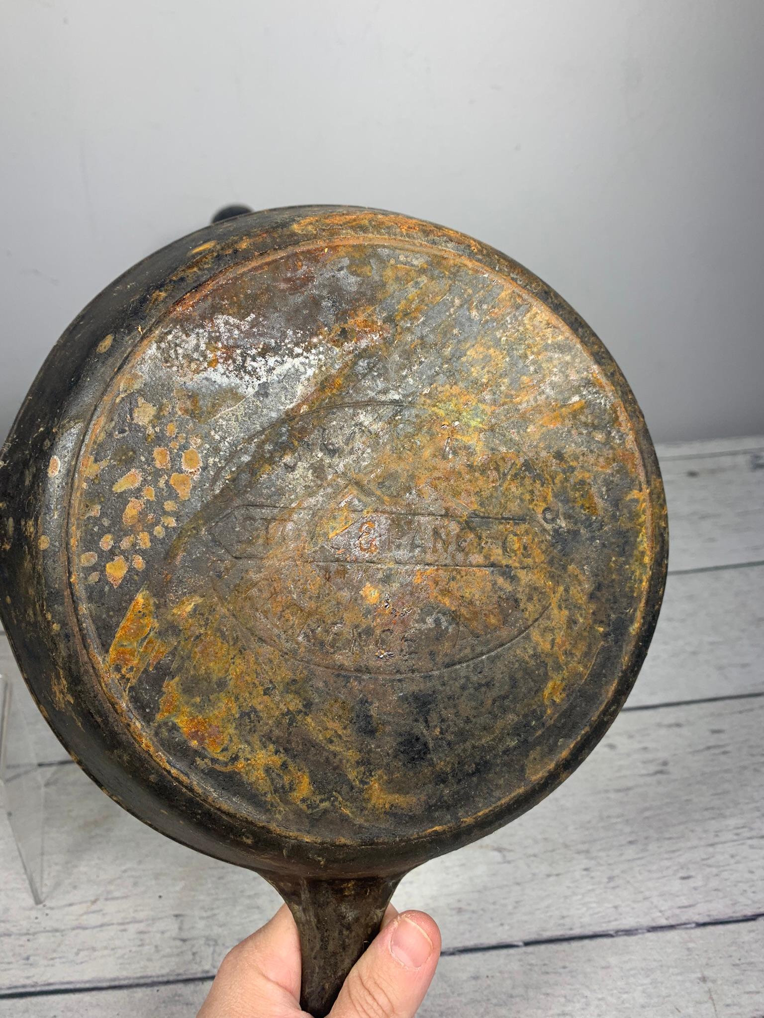 Group of Three Vintage Martin Cast Iron Skillets