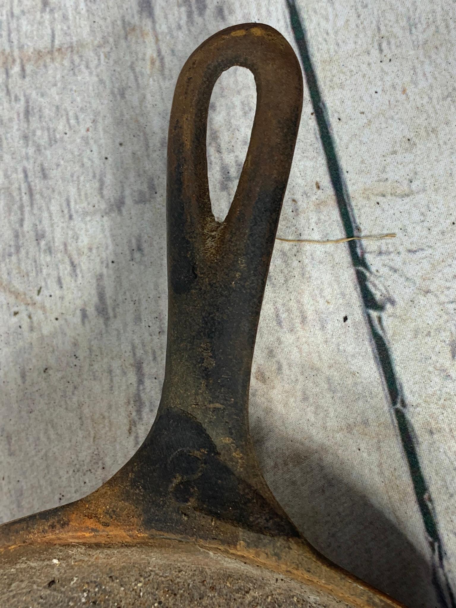 A Wagner Ware Cast Iron Skillet and a Cast Iron Chicken Fryer with Lid