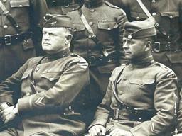 WWI U.S. Army 3rd Division Officer Group Photograph 11" x 14.75"