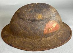 WWI U.S. 78th Division Painted Helmet