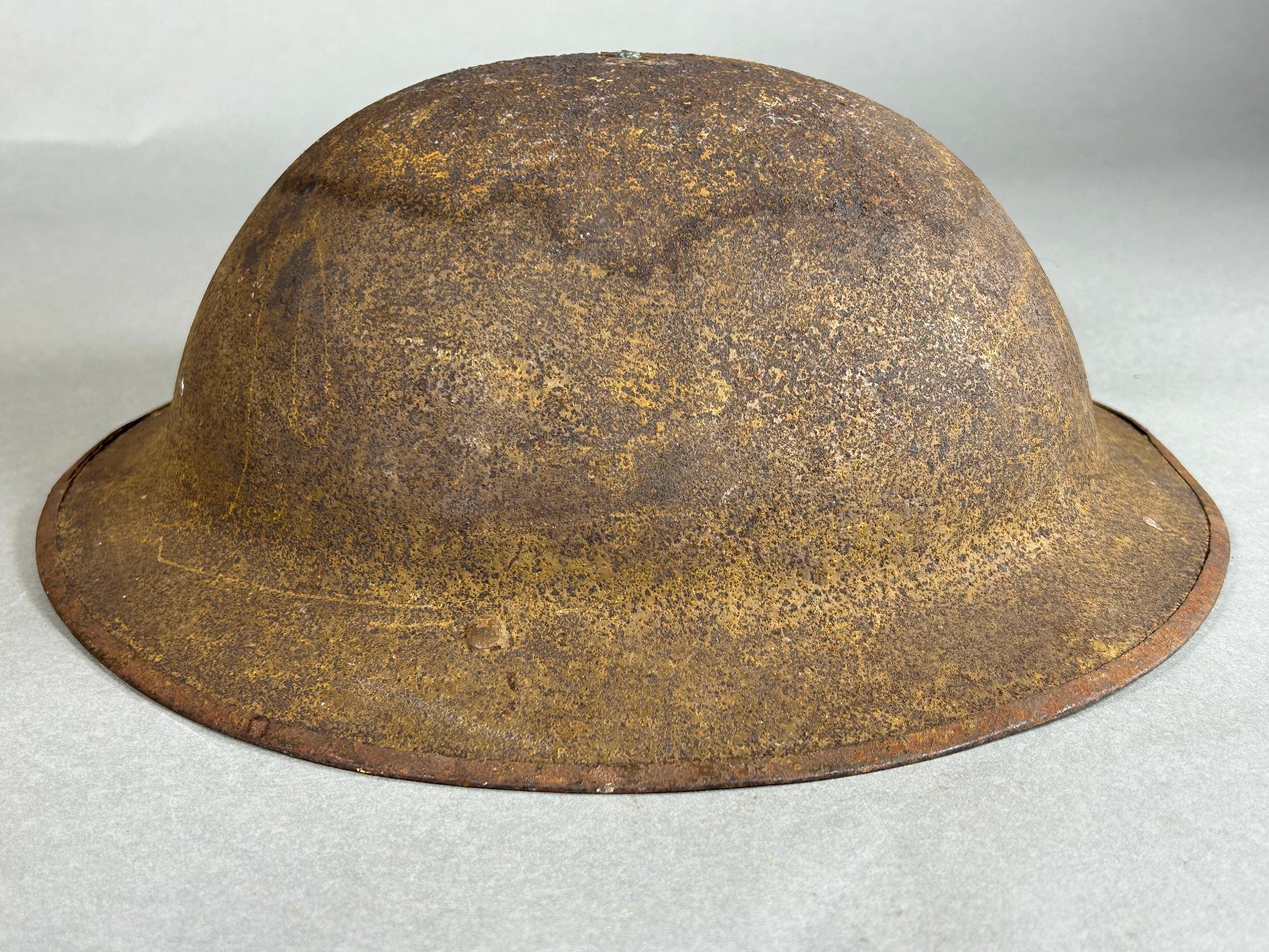 WWI U.S. 78th Division Painted Helmet
