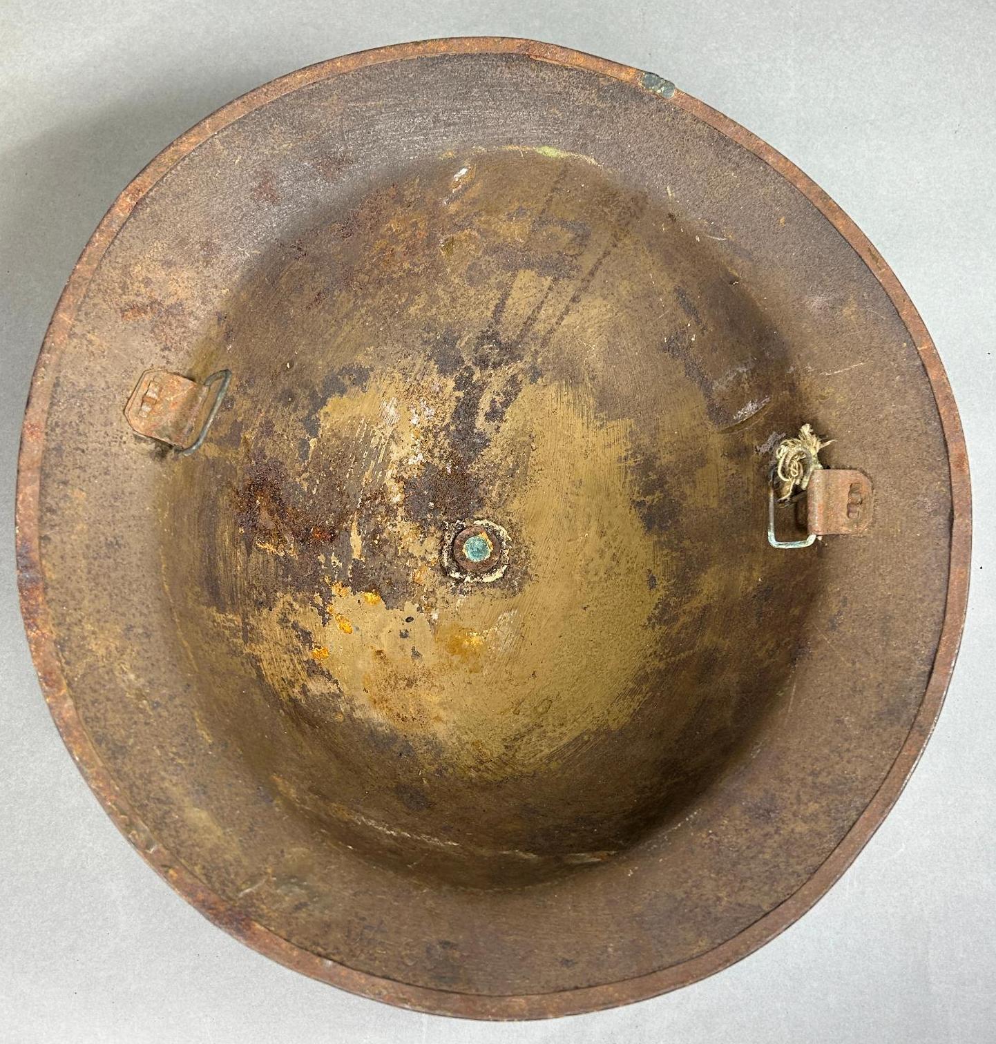 WWI U.S. 78th Division Painted Helmet